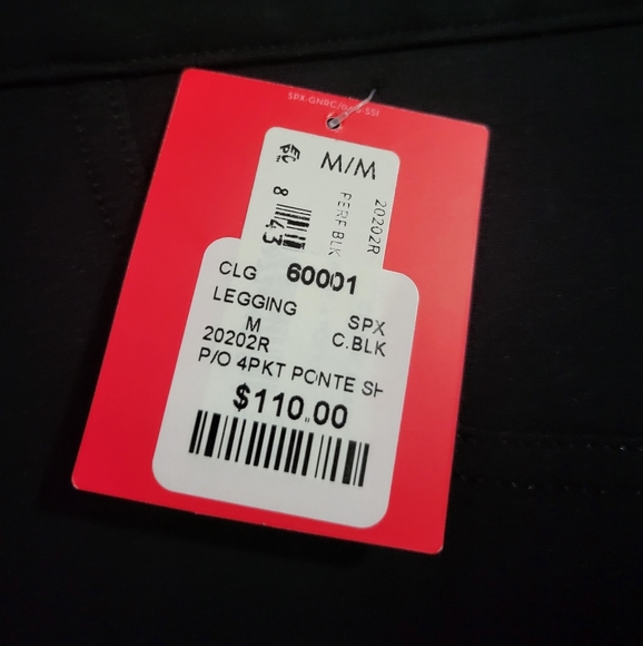 Spanx 4 Pocket‎ Ponte Skinny Legging Black size M - Picture 8 of 9